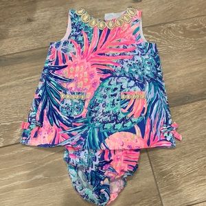 Lilly Pulitzer baby two piece shift dress